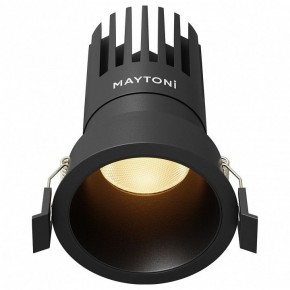 Встраиваемый светильник Maytoni Dip DL118-15W-2.7K-B в Александровском - alexsandrovskoe.ok-mebel.com | фото