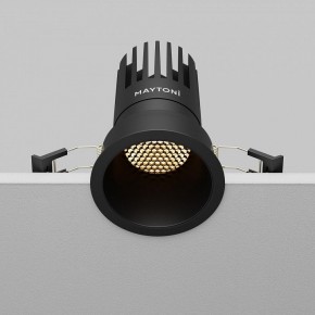 Встраиваемый светильник Maytoni Dip DL118-15W-2.7K-B в Александровском - alexsandrovskoe.ok-mebel.com | фото 6