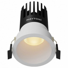 Встраиваемый светильник Maytoni Dip DL118-15W-2.7K-W в Александровском - alexsandrovskoe.ok-mebel.com | фото