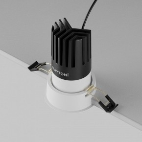 Встраиваемый светильник Maytoni Dip DL118-15W-2.7K-W в Александровском - alexsandrovskoe.ok-mebel.com | фото 6