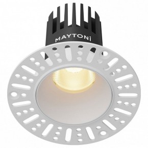 Встраиваемый светильник Maytoni Dip DL119-10W-2.7K-TRS-W в Александровском - alexsandrovskoe.ok-mebel.com | фото