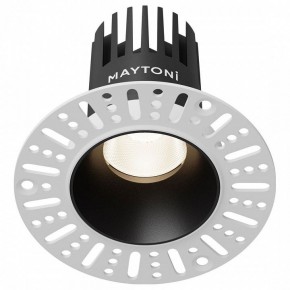 Встраиваемый светильник Maytoni Dip DL119-10W-4K-TRS-B в Александровском - alexsandrovskoe.ok-mebel.com | фото