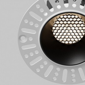Встраиваемый светильник Maytoni Dip DL119-10W-4K-TRS-B в Александровском - alexsandrovskoe.ok-mebel.com | фото 11