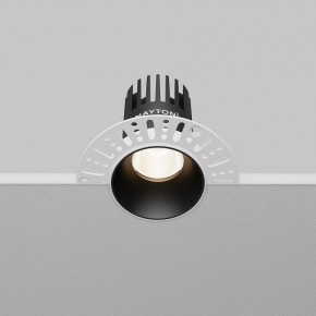 Встраиваемый светильник Maytoni Dip DL119-10W-4K-TRS-B в Александровском - alexsandrovskoe.ok-mebel.com | фото 4