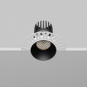 Встраиваемый светильник Maytoni Dip DL119-10W-4K-TRS-B в Александровском - alexsandrovskoe.ok-mebel.com | фото 6