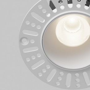 Встраиваемый светильник Maytoni Dip DL119-10W-4K-TRS-W в Александровском - alexsandrovskoe.ok-mebel.com | фото 10
