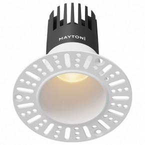 Встраиваемый светильник Maytoni Dip DL120-10W-2.7K-TRS-W в Александровском - alexsandrovskoe.ok-mebel.com | фото