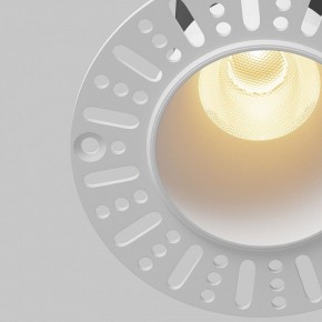 Встраиваемый светильник Maytoni Dip DL120-10W-2.7K-TRS-W в Александровском - alexsandrovskoe.ok-mebel.com | фото 4