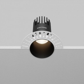 Встраиваемый светильник Maytoni Dip DL120-10W-4K-TRS-B в Александровском - alexsandrovskoe.ok-mebel.com | фото 5