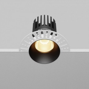 Встраиваемый светильник Maytoni Dip DL121-15W-2.7K-TRS-B в Александровском - alexsandrovskoe.ok-mebel.com | фото 5