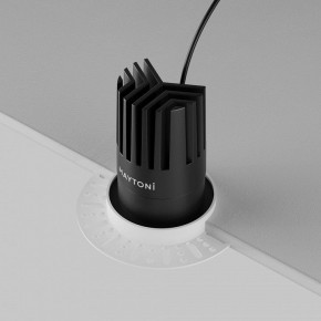 Встраиваемый светильник Maytoni Dip DL121-15W-2.7K-TRS-B в Александровском - alexsandrovskoe.ok-mebel.com | фото 6