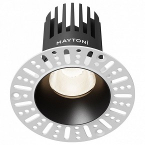 Встраиваемый светильник Maytoni Dip DL121-15W-4K-TRS-B в Александровском - alexsandrovskoe.ok-mebel.com | фото