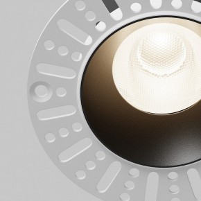 Встраиваемый светильник Maytoni Dip DL121-15W-4K-TRS-B в Александровском - alexsandrovskoe.ok-mebel.com | фото 11