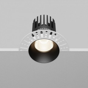 Встраиваемый светильник Maytoni Dip DL121-15W-4K-TRS-B в Александровском - alexsandrovskoe.ok-mebel.com | фото 4