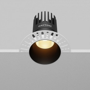 Встраиваемый светильник Maytoni Dip DL122-15W-2.7K-TRS-B в Александровском - alexsandrovskoe.ok-mebel.com | фото 5