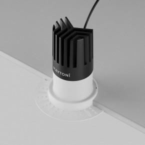 Встраиваемый светильник Maytoni Dip DL122-15W-2.7K-TRS-W в Александровском - alexsandrovskoe.ok-mebel.com | фото 6