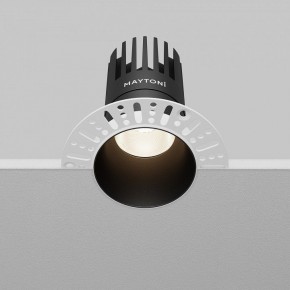 Встраиваемый светильник Maytoni Dip DL122-15W-4K-TRS-B в Александровском - alexsandrovskoe.ok-mebel.com | фото 4