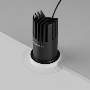Встраиваемый светильник Maytoni Dip DL122-15W-4K-TRS-B в Александровском - alexsandrovskoe.ok-mebel.com | фото 5