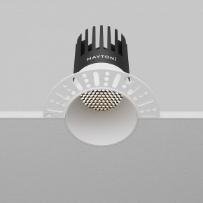 Встраиваемый светильник Maytoni Dip DL122-15W-4K-TRS-W в Александровском - alexsandrovskoe.ok-mebel.com | фото 7
