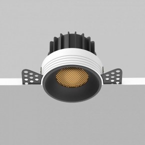 Встраиваемый светильник Maytoni Round DL058-12W2.7K-TRS-B в Александровском - alexsandrovskoe.ok-mebel.com | фото 4