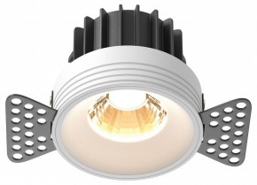 Встраиваемый светильник Maytoni Round DL058-12W2.7K-TRS-W в Александровском - alexsandrovskoe.ok-mebel.com | фото