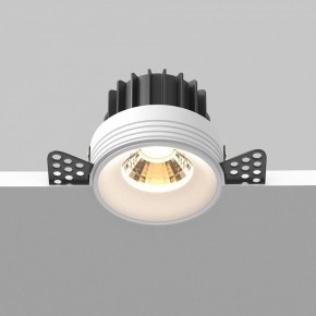 Встраиваемый светильник Maytoni Round DL058-12W2.7K-TRS-W в Александровском - alexsandrovskoe.ok-mebel.com | фото 3