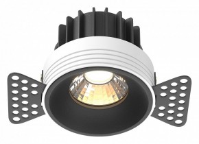 Встраиваемый светильник Maytoni Round DL058-12W3K-TRS-B в Александровском - alexsandrovskoe.ok-mebel.com | фото