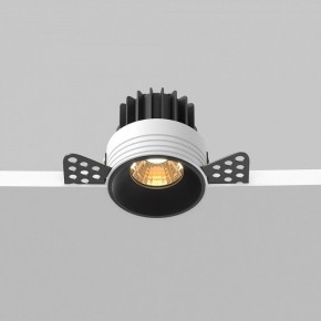 Встраиваемый светильник Maytoni Round DL058-7W2.7K-TRS-B в Александровском - alexsandrovskoe.ok-mebel.com | фото 4