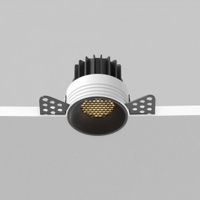 Встраиваемый светильник Maytoni Round DL058-7W2.7K-TRS-B в Александровском - alexsandrovskoe.ok-mebel.com | фото 7
