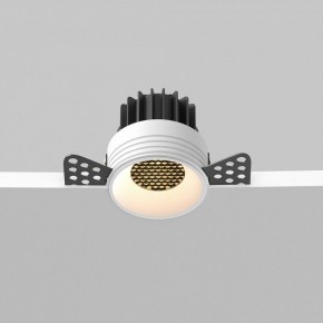 Встраиваемый светильник Maytoni Round DL058-7W2.7K-TRS-W в Александровском - alexsandrovskoe.ok-mebel.com | фото 7