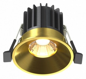 Встраиваемый светильник Maytoni Round DL058-7W3K-BS в Александровском - alexsandrovskoe.ok-mebel.com | фото