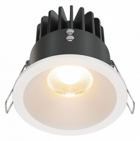 Встраиваемый светильник Maytoni Zoom DL034-01-12W2.7K-W в Александровском - alexsandrovskoe.ok-mebel.com | фото