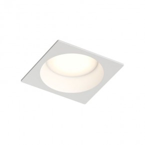 Встраиваемый влагозащищенный светильник DEEP, IP65, 15 Вт, GU5.3, LED, белый, пластик в Александровском - alexsandrovskoe.ok-mebel.com | фото 4