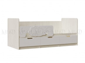 ЮНИОР-4 Кровать 1800 (Шарли Белый​​​​​​​) в Александровском - alexsandrovskoe.ok-mebel.com | фото