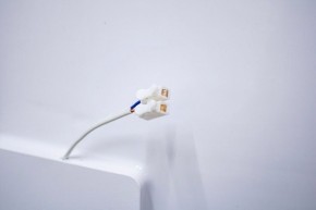 Зеркало Even 100 alum (линза) с подсветкой Sansa (SEL1028Z) в Александровском - alexsandrovskoe.ok-mebel.com | фото 4