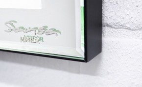 Зеркало Even 120 black с подсветкой Sansa (SE1053Z) в Александровском - alexsandrovskoe.ok-mebel.com | фото 3