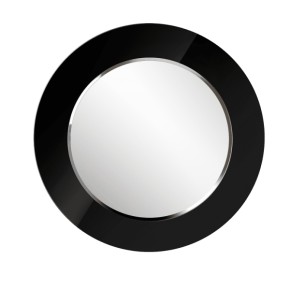 Зеркало круглое черный (РМ/02) в Александровском - alexsandrovskoe.ok-mebel.com | фото