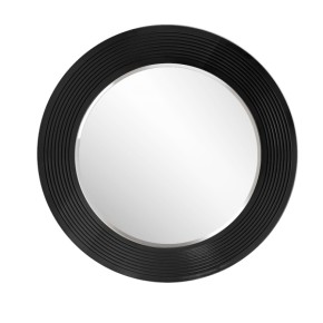Зеркало круглое черный (РМ/02(S) в Александровском - alexsandrovskoe.ok-mebel.com | фото